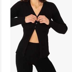 Callahan Glennon Cardigan in black